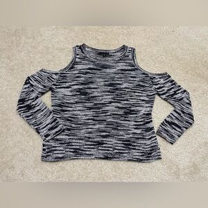 Express Open / Cold Shoulder Sweater - Size: S/P